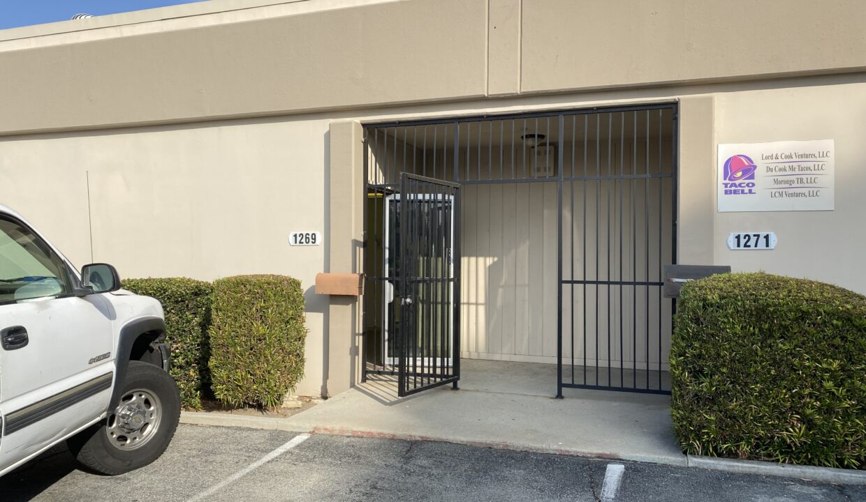 Front of space