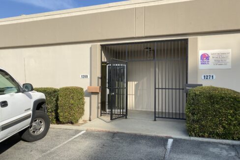 Front of space